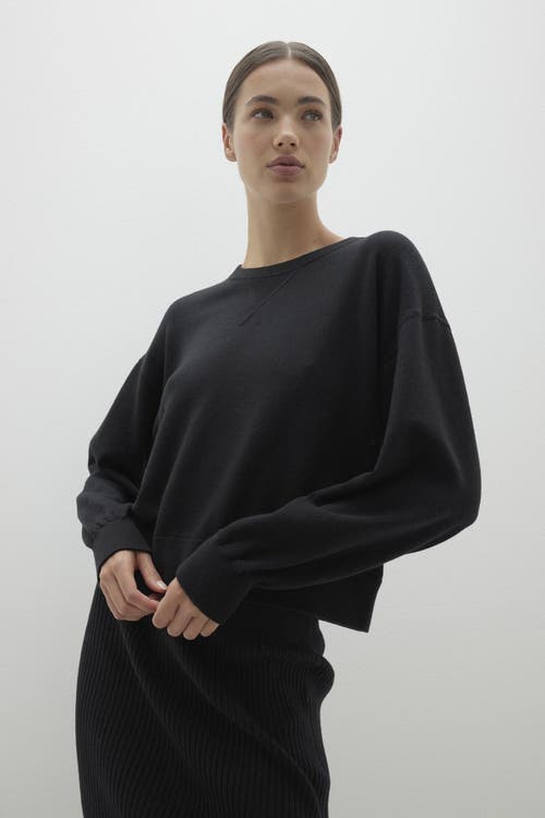 Naked Cashmere Maude Crewneck Sweater In Black