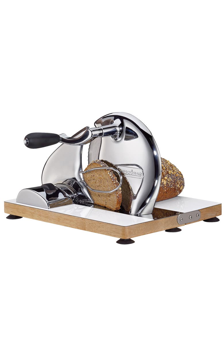 ZASSENHAUS Vintage Bread Slicer, Hand Crank Home Bread Slicer, Alternate, color,