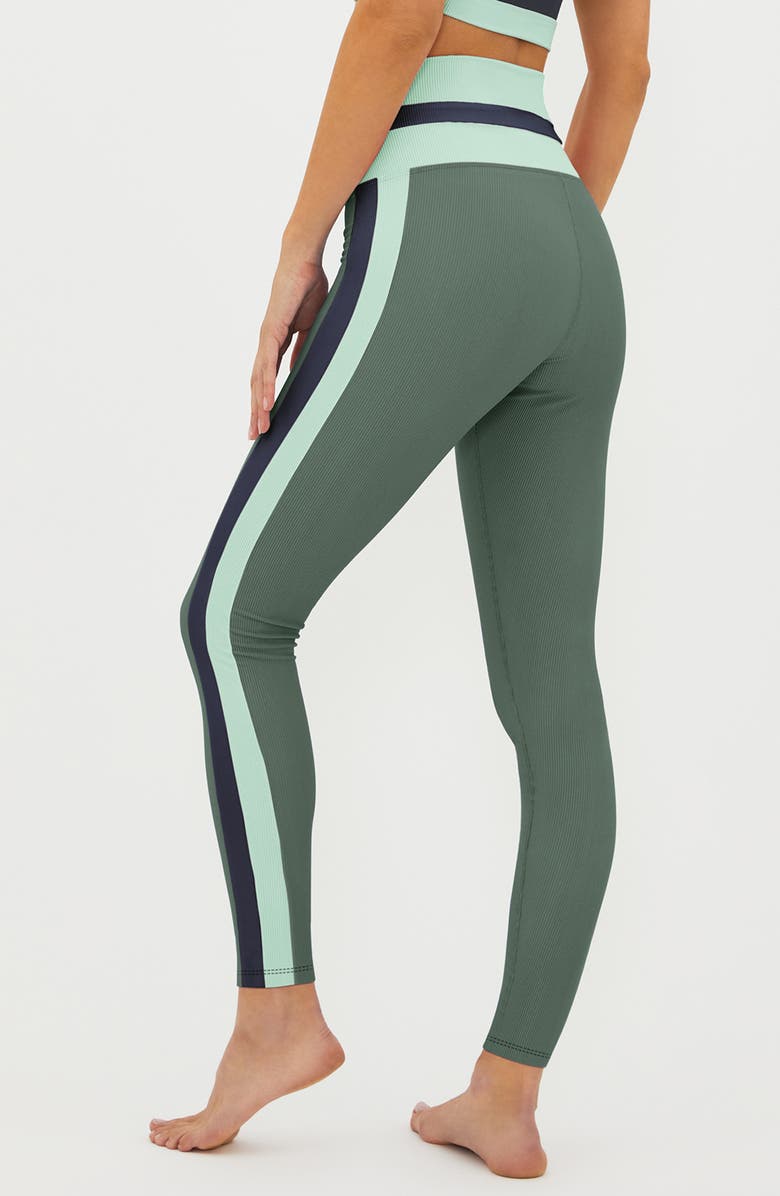 Beach Riot Mariella Colorblock Rib Leggings, Alternate, color,