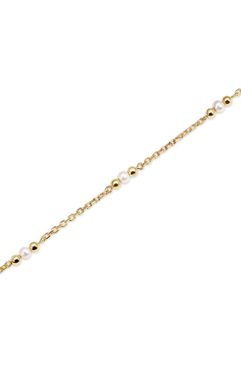 DEVATA Freshwater Pearl Chain Necklace in 14K Gold, Alternate, color, Yellow Gold
