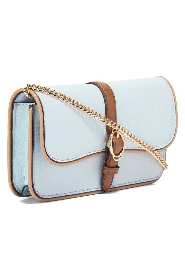 Alexandria Wallet on a Chain, Alternate, color, BALLAD BLUE