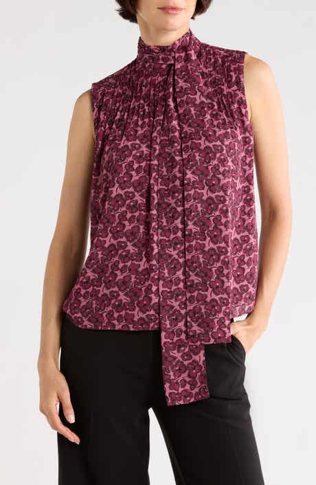Derek Lam 10 Crosby Allie Sleeveless Bow Top