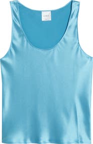 LESET Barb Satin Tank