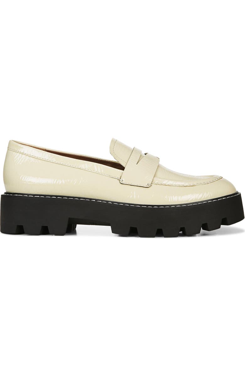 Franco Sarto Balin Platform Loafer, Alternate, color, Putty Leather