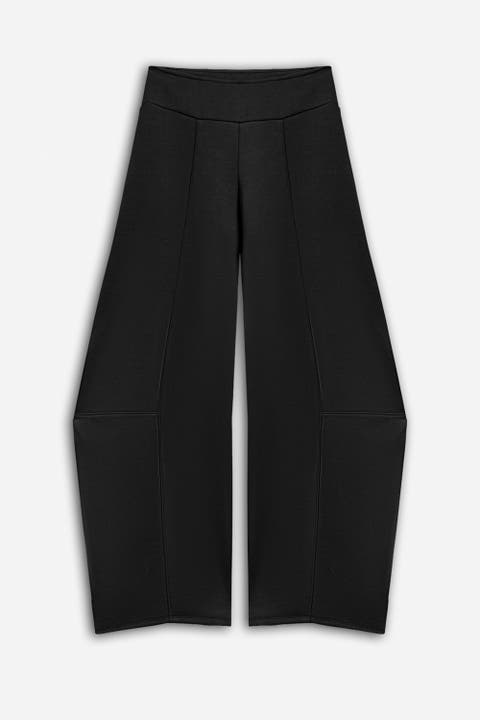 Asymmetric Cut Trousers