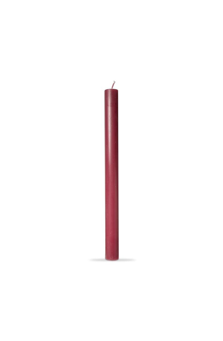 tag Color Studio Straight Taper Unscented Paraffin Wax Candle Plum, Main, color, Purple