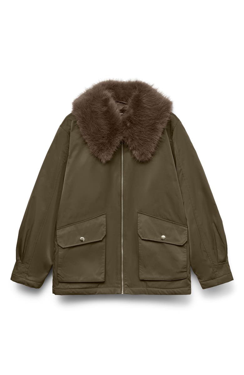 VERO MODA Seoul Water Resistant Jacket, Alternate, color, Grape Leaf