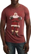 Lucky Brand Coca-Cola® Santa Claus Cotton Graphic T-Shirt