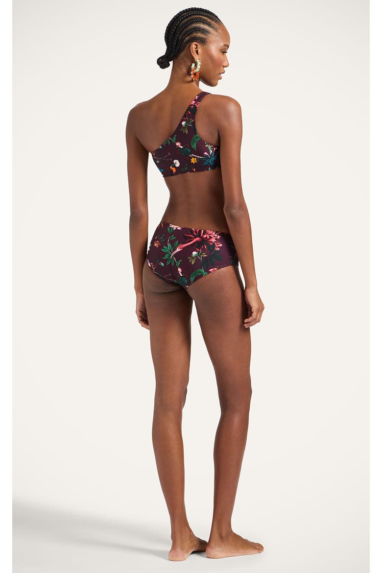 Boy Brief, Alternate, color, Zooflora Mini Bordeaux