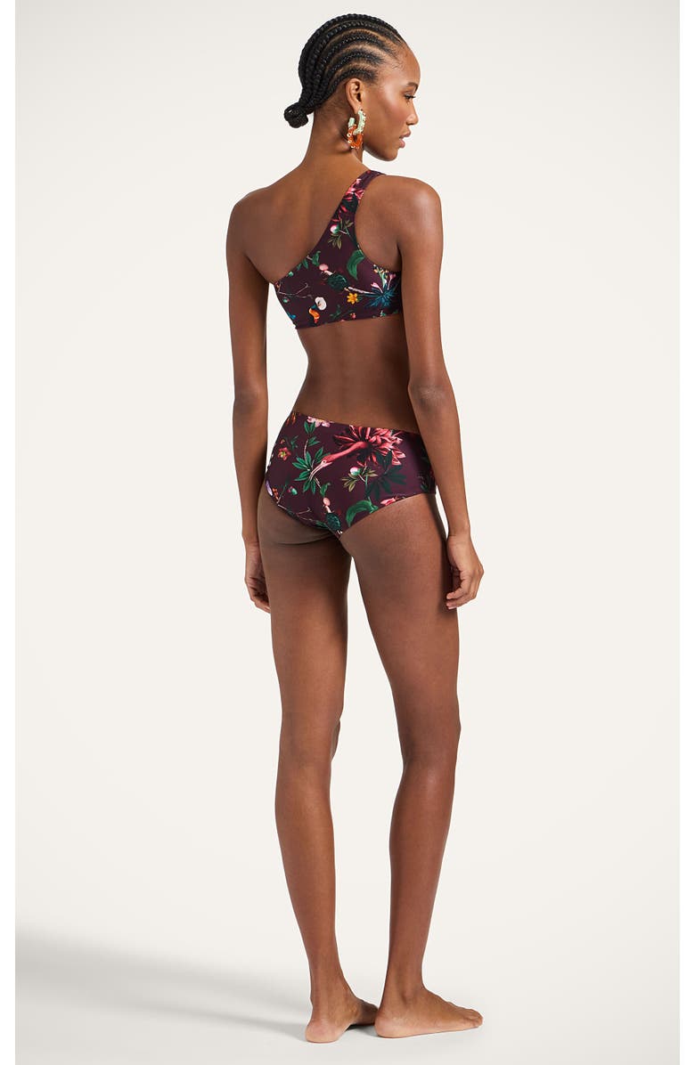 La DoubleJ Boy Brief, Alternate, color, Zooflora Mini Bordeaux