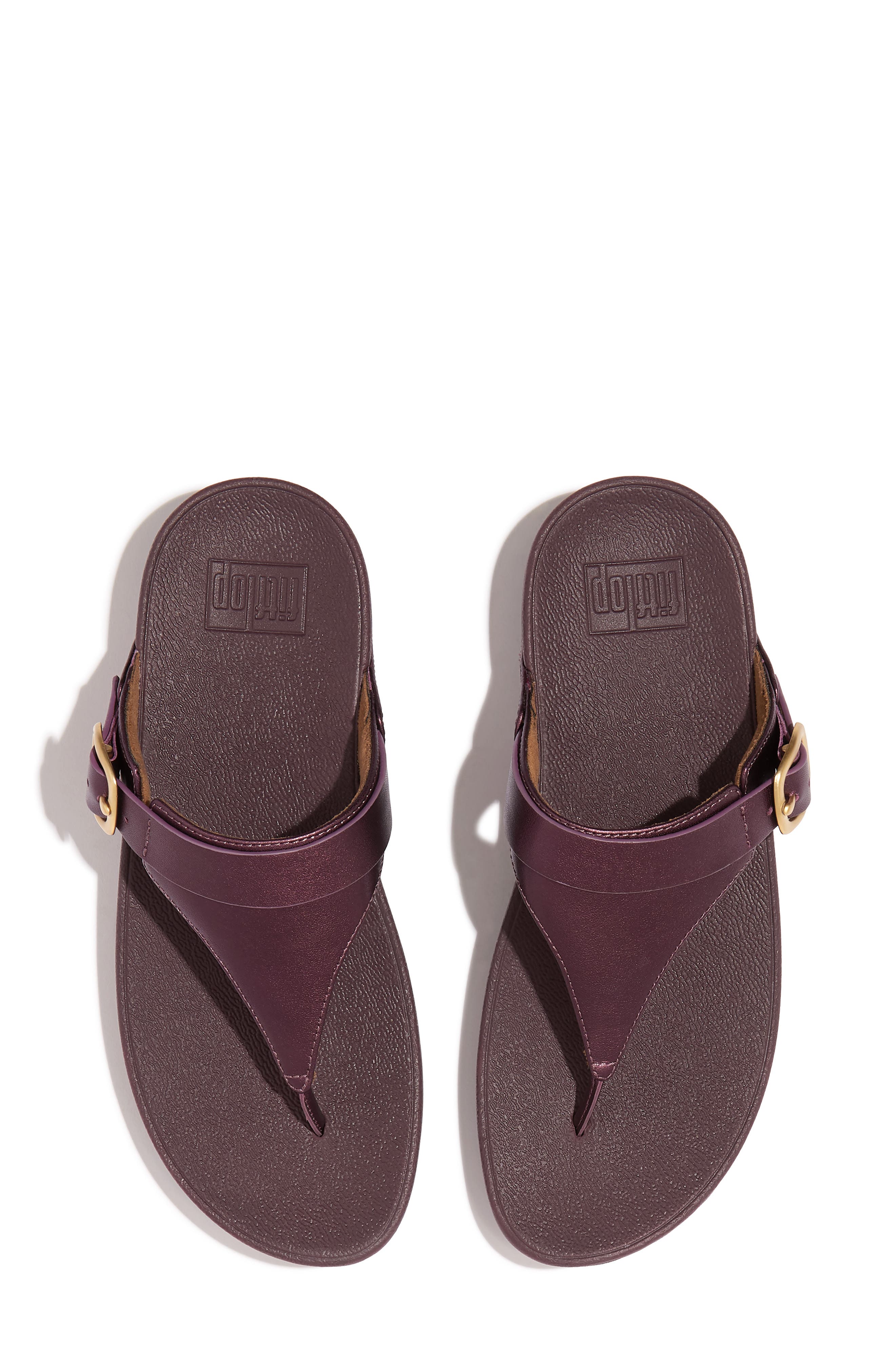 FitFlop Lulu Platform Wedge Flip Flop, Alternate, color, 