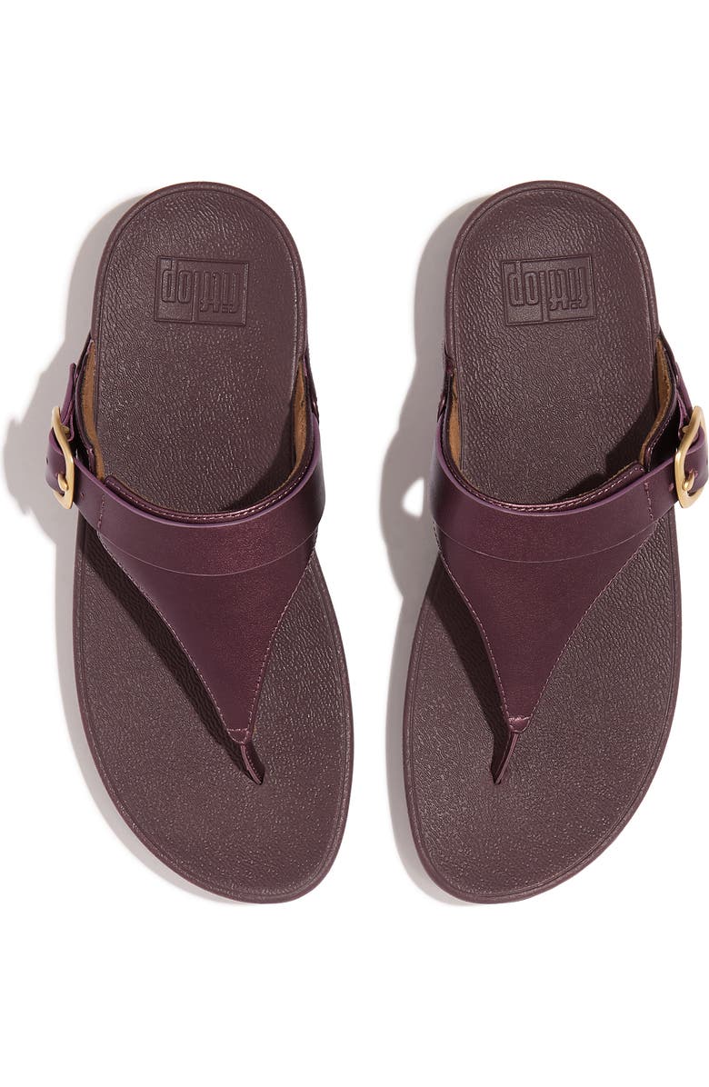 FitFlop Lulu Platform Wedge Flip Flop, Alternate, color,