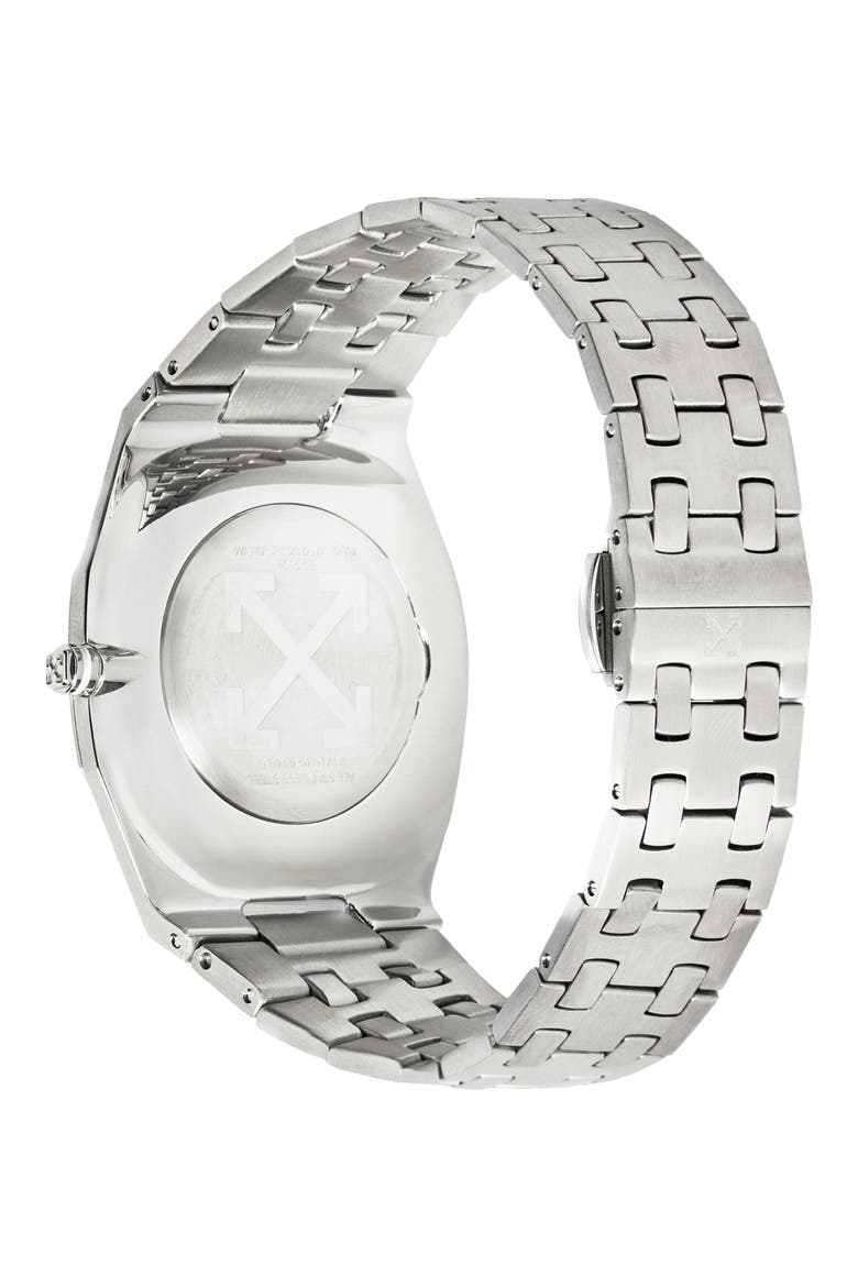 On Time Stainless Steel Quartz Watch, 39mm, Alternate, color, STAINLESS STEEL