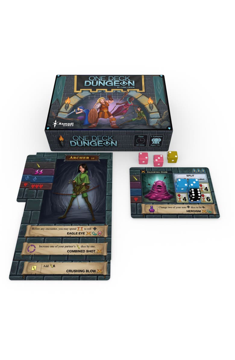 Asmadi Games One Deck Dungeon, Alternate, color,