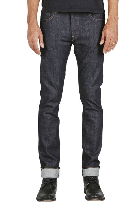The Needle Skinny 10.5-Ounce Stretch Selvedge Jeans (Indigo Raw)