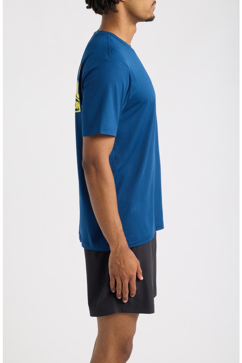 Surf Division Tech T-shirt, Alternate, color, WAVES BLUE
