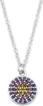 SAMUEL B. Sterling Silver Gemstone Pendant Necklace