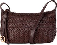 Sam Edelman Kasey Woven Leather Crossbody Bag