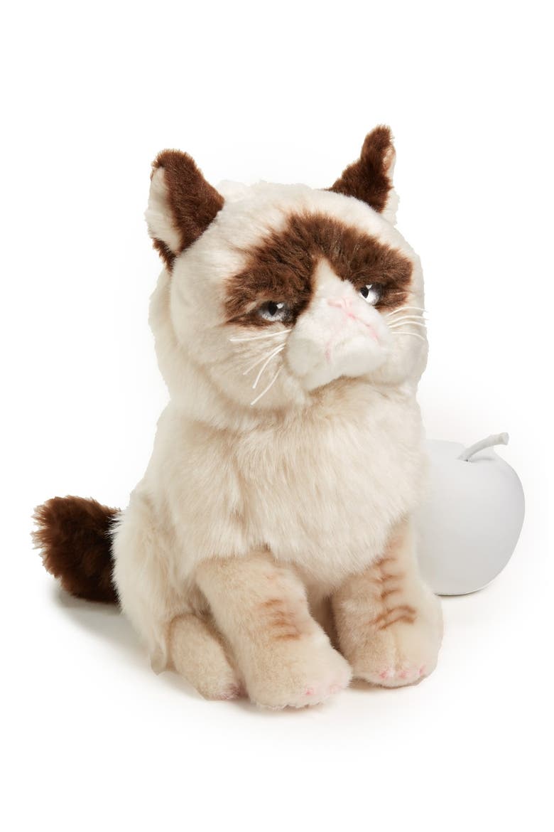 'Grumpy Cat' Stuffed Animal, Main, color, NONE