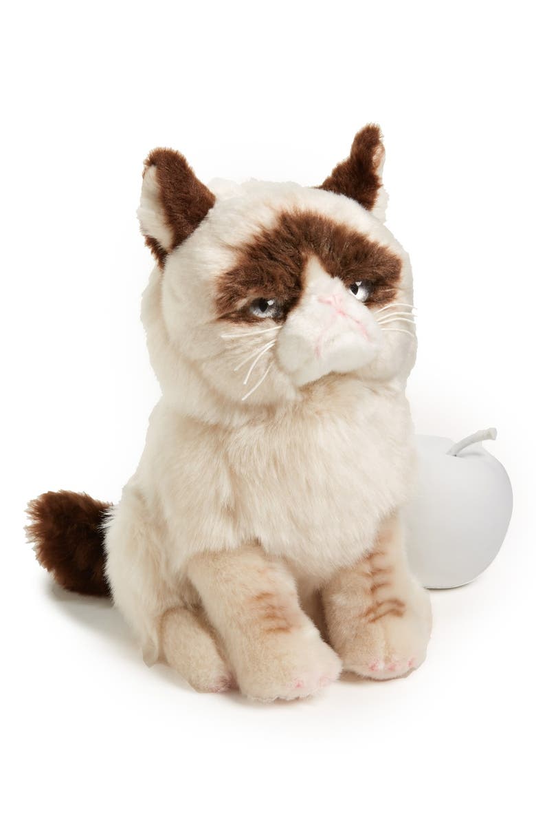 Gund 'Grumpy Cat' Stuffed Animal, Main, color, 