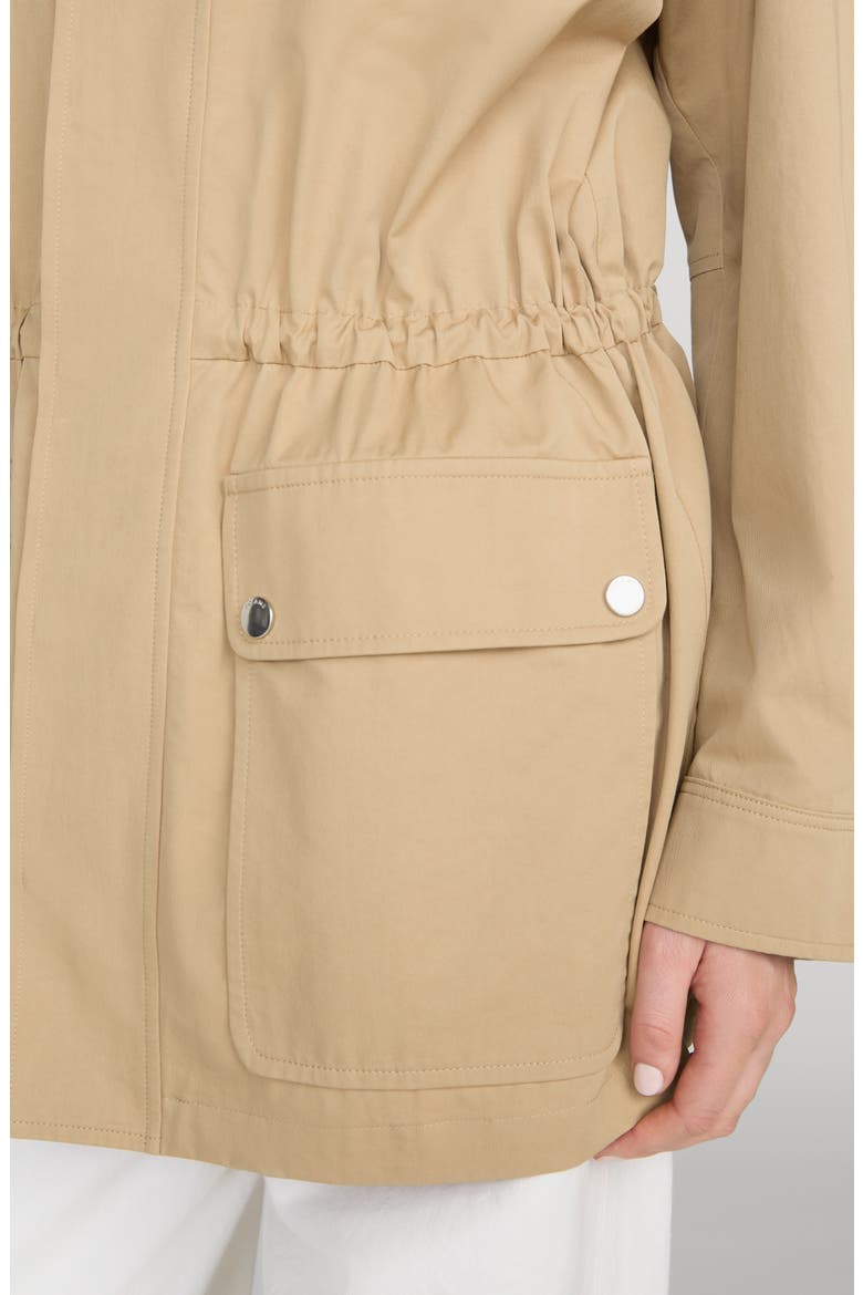 Twill Safari Jacket, Alternate, color, KHAKI