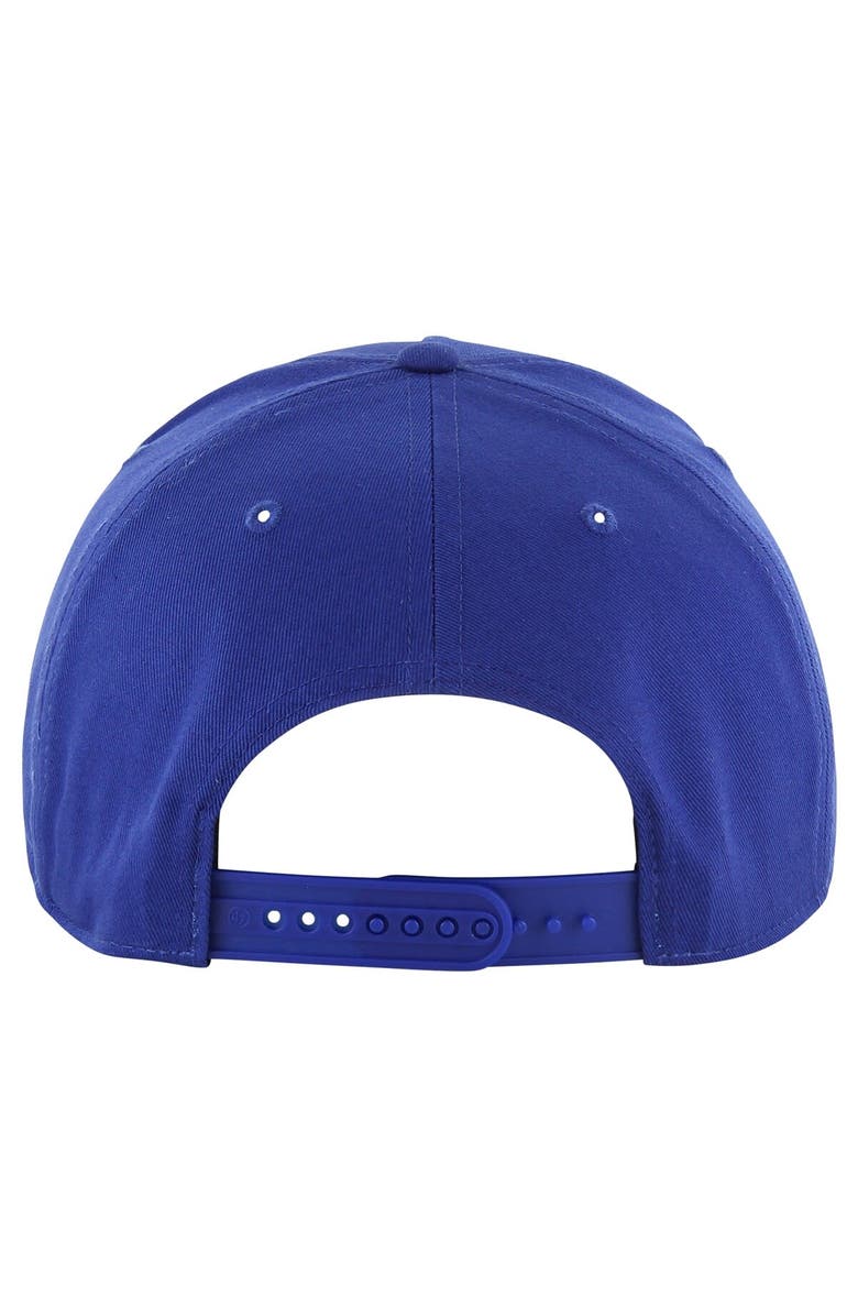 '47 Men's '47 Royal New York Islanders Overhand Logo Side Patch Hitch Adjustable Hat, Alternate, color, 