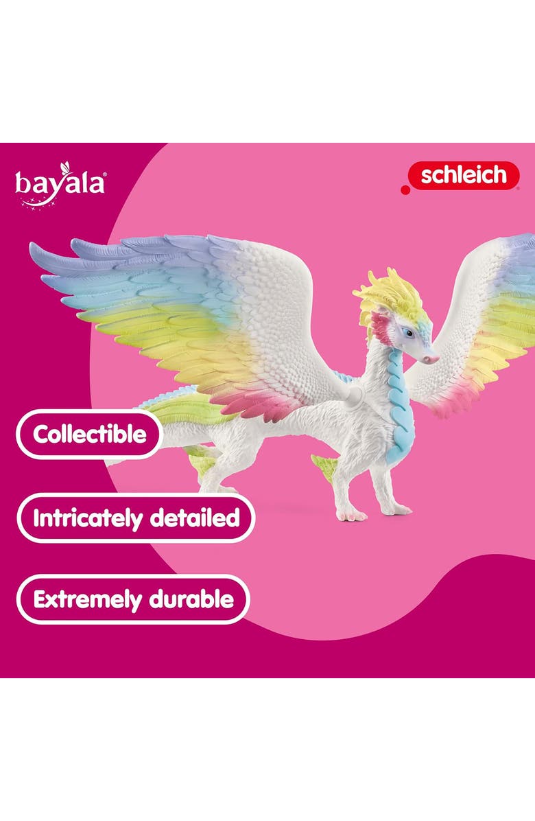 Schleich Bayala Rainbow Dragon, Collectible Figurine, Alternate, color,