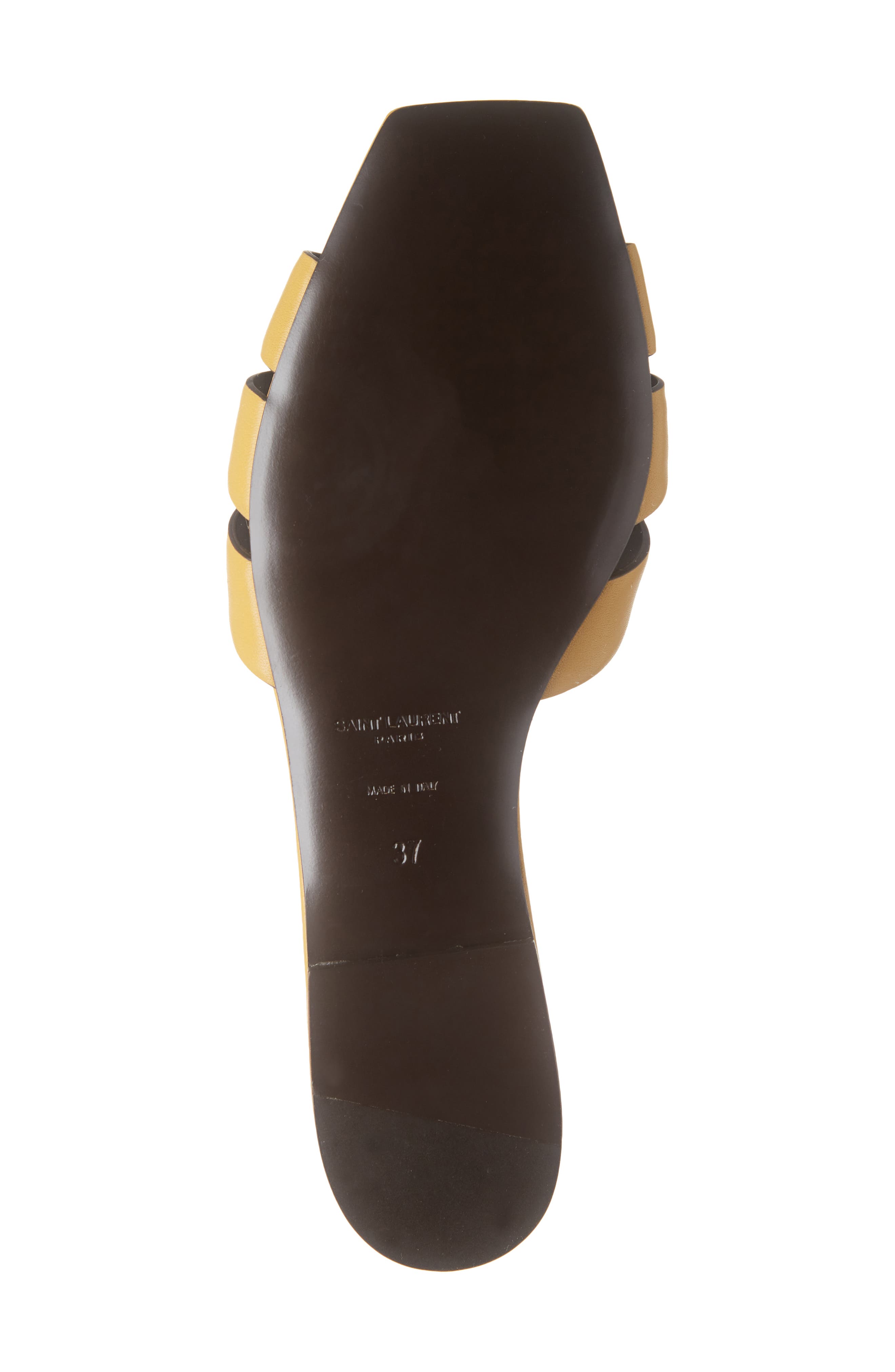 Saint Laurent Nu Pieds Slide Sandal, Alternate, color, 