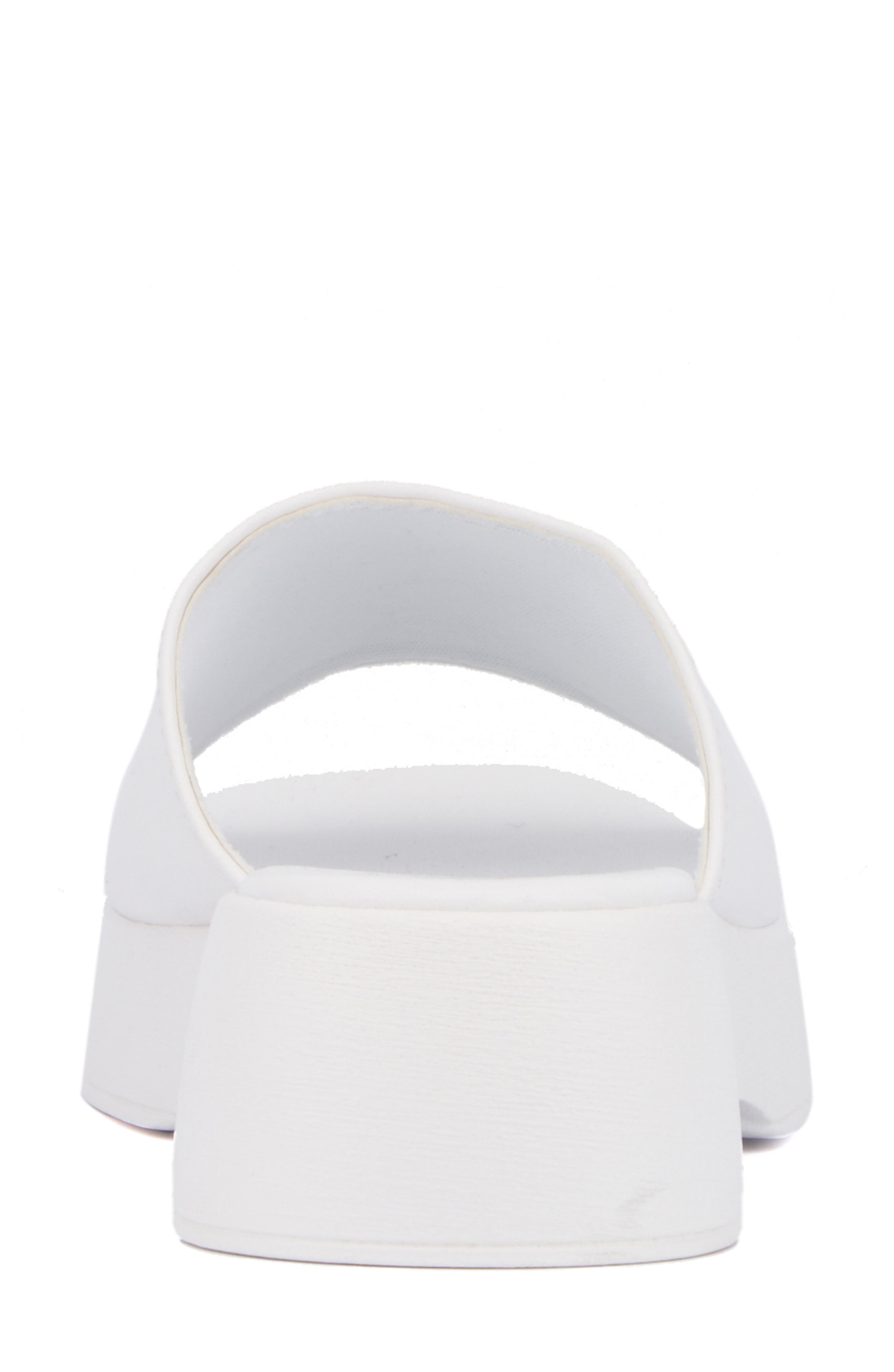 Ambition Slide Sandal, Alternate, color, WHITE