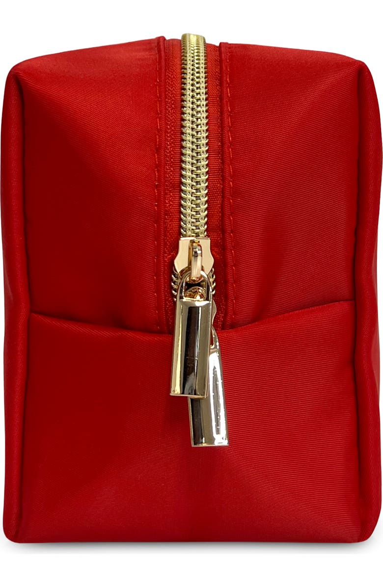 Youzey The Poppy Getaway Companion Makeup and Travel Case, Alternate, color, Red