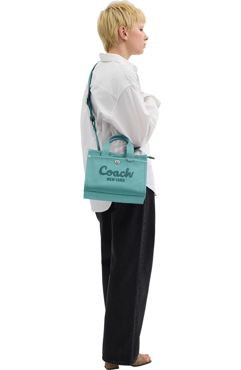 COACH Denim Cargo Tote 26, Alternate, color,