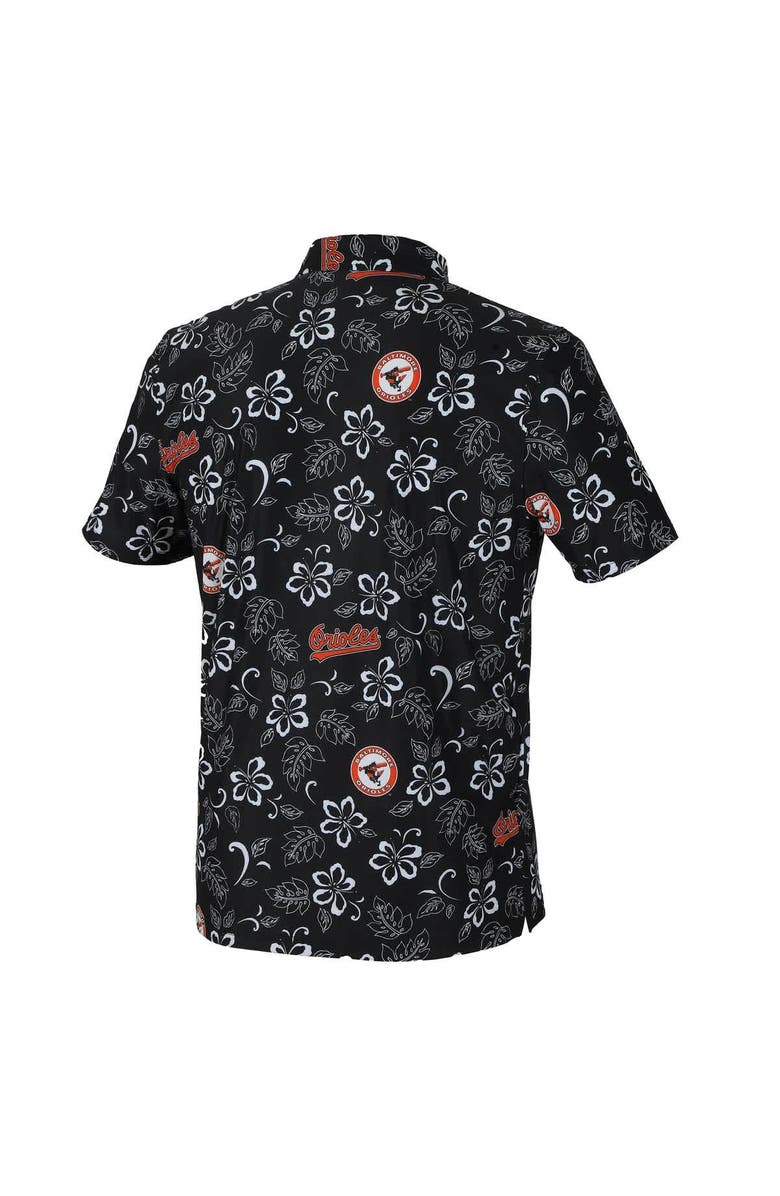 Reyn Spooner Men's Reyn Spooner Black Baltimore Orioles Cooperstown Collection Performance Polo, Alternate, color, Black