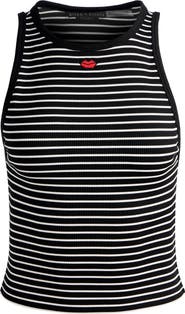 Alice + Olivia Allen Embroidered Tank