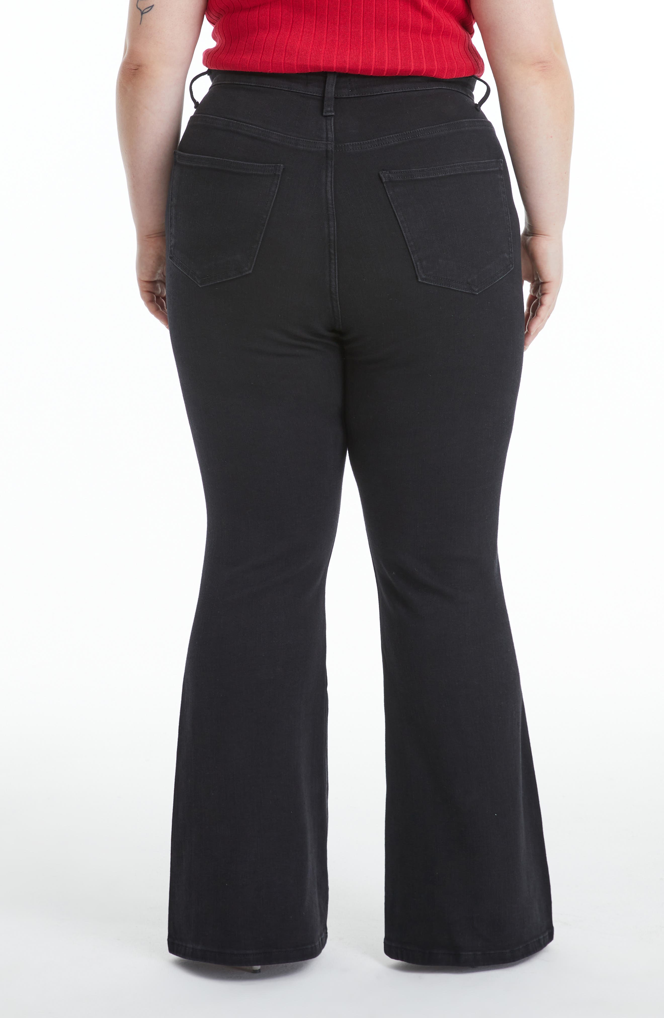 Bayeas High Waist Flare Jeans (Women) | Nordstrom