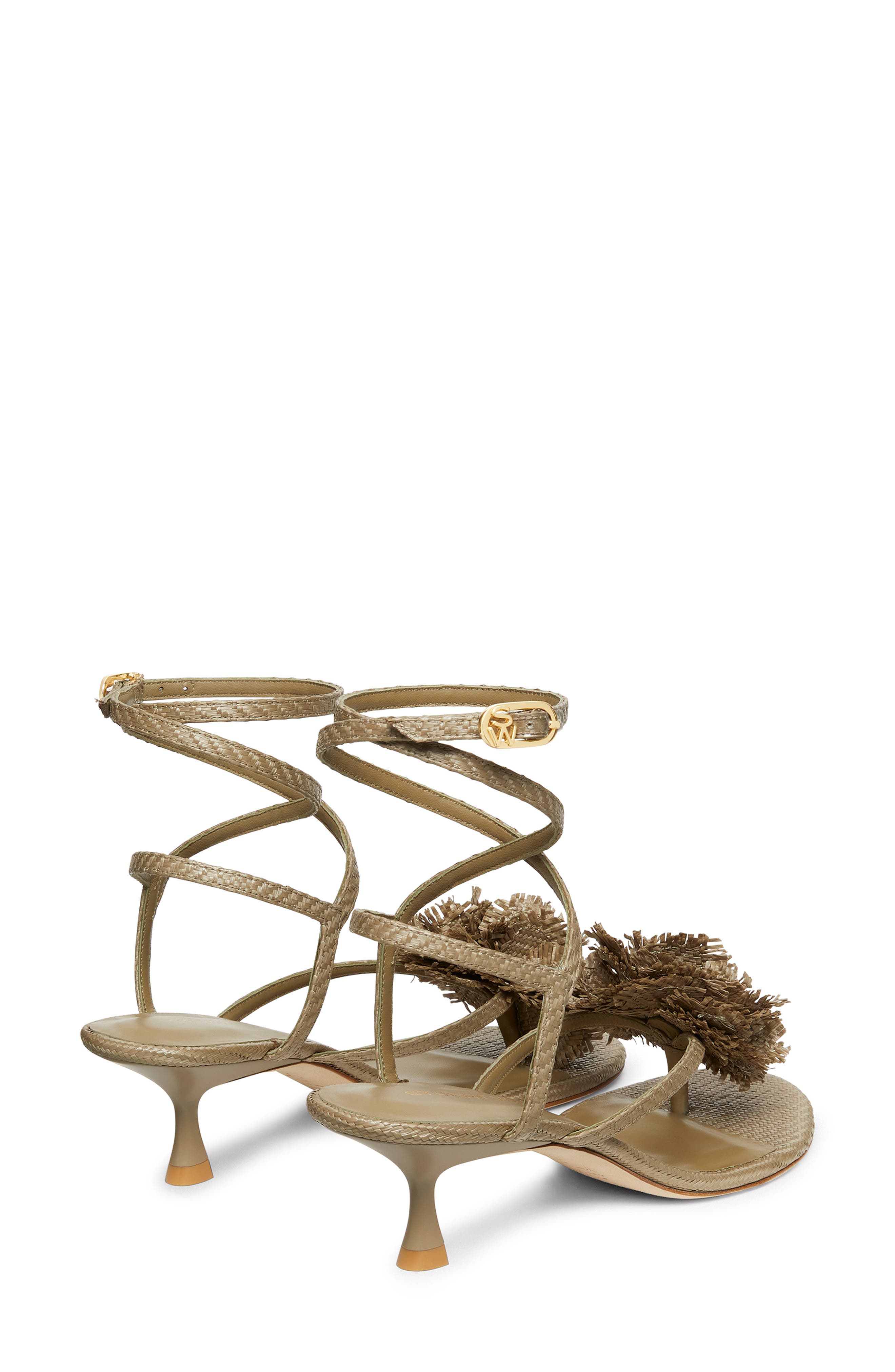 Stuart Weitzman Belize 50 Sandal, Alternate, color, Khaki