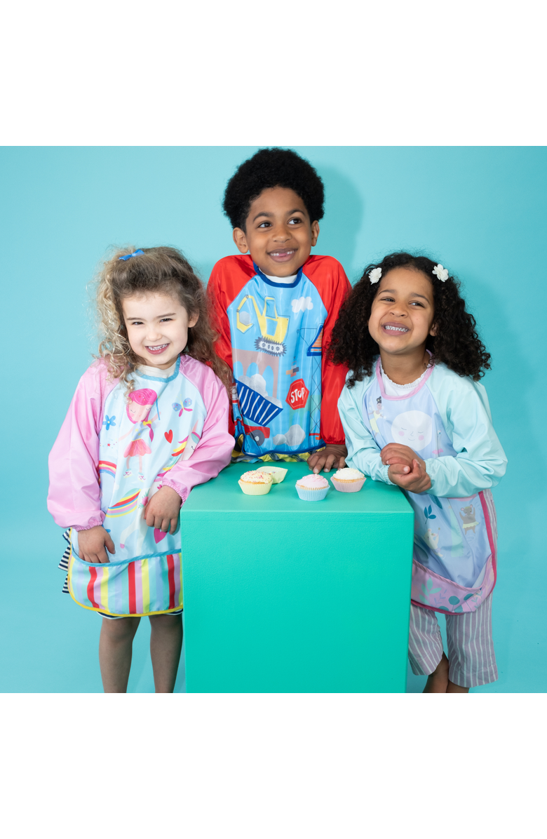 Floss & Rock Apron with Sleeves, Alternate, color, Construction