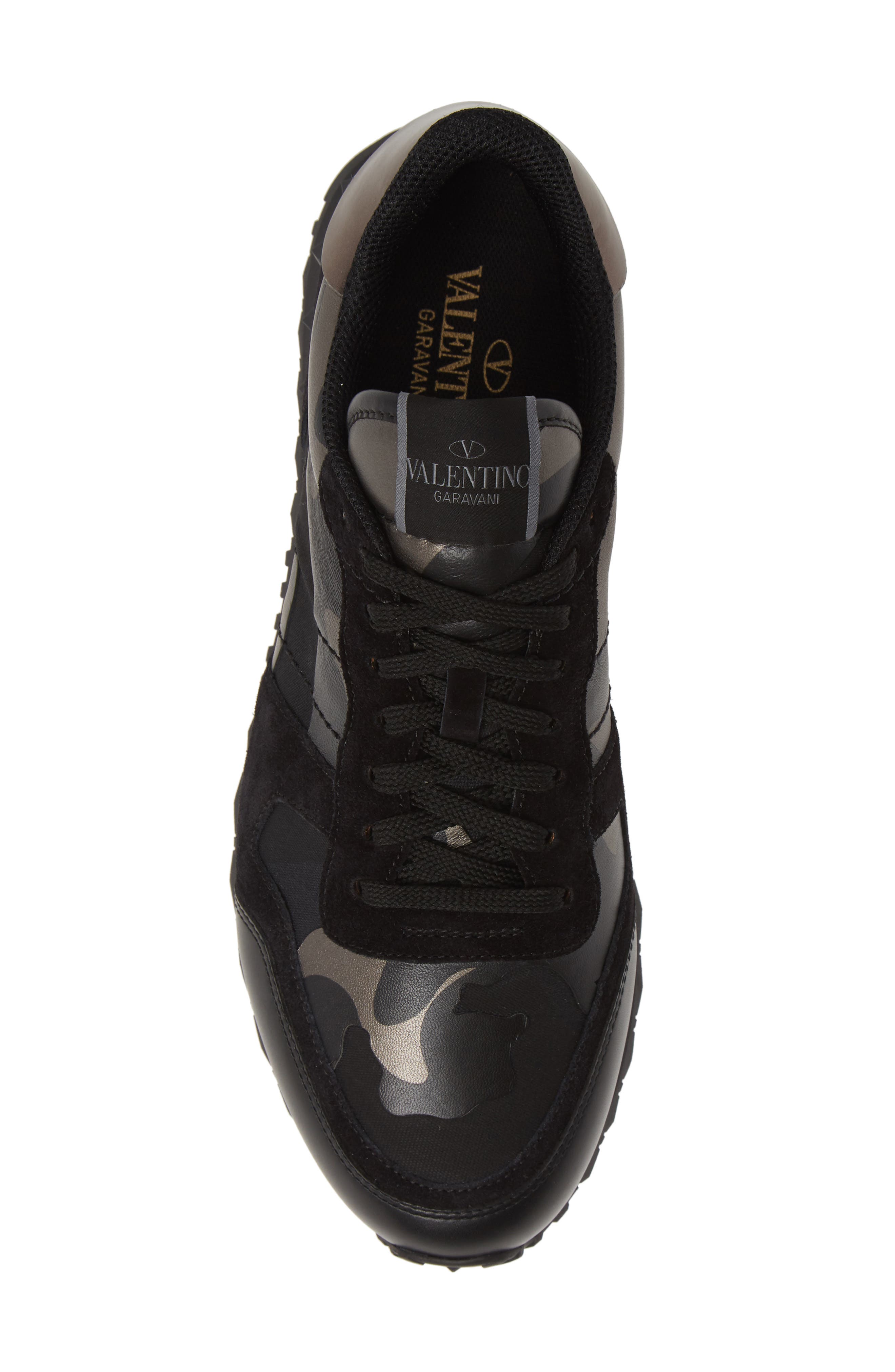 Camo Rockrunner Sneaker, Alternate, color, BLACK RUTHENIUM/ BLACK