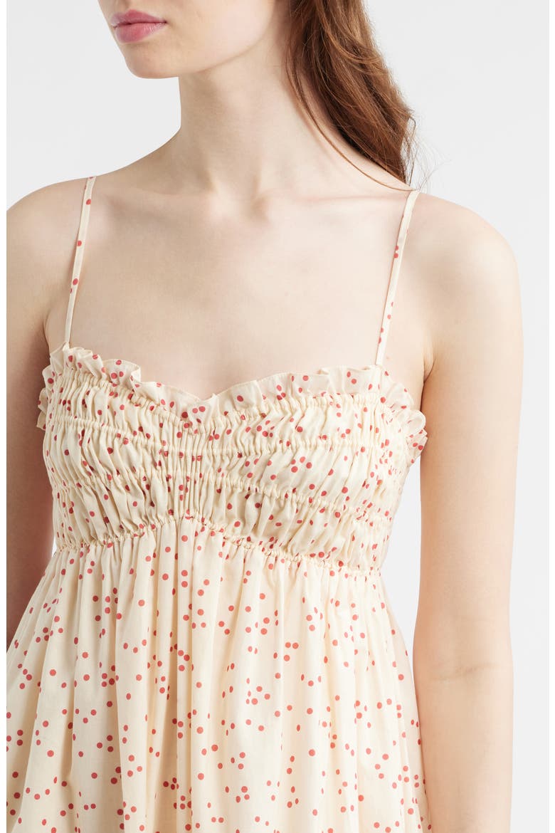 Presa Dot Sweetheart Neck Maxi Dress, Alternate, color, LINNEA DOT PANNA