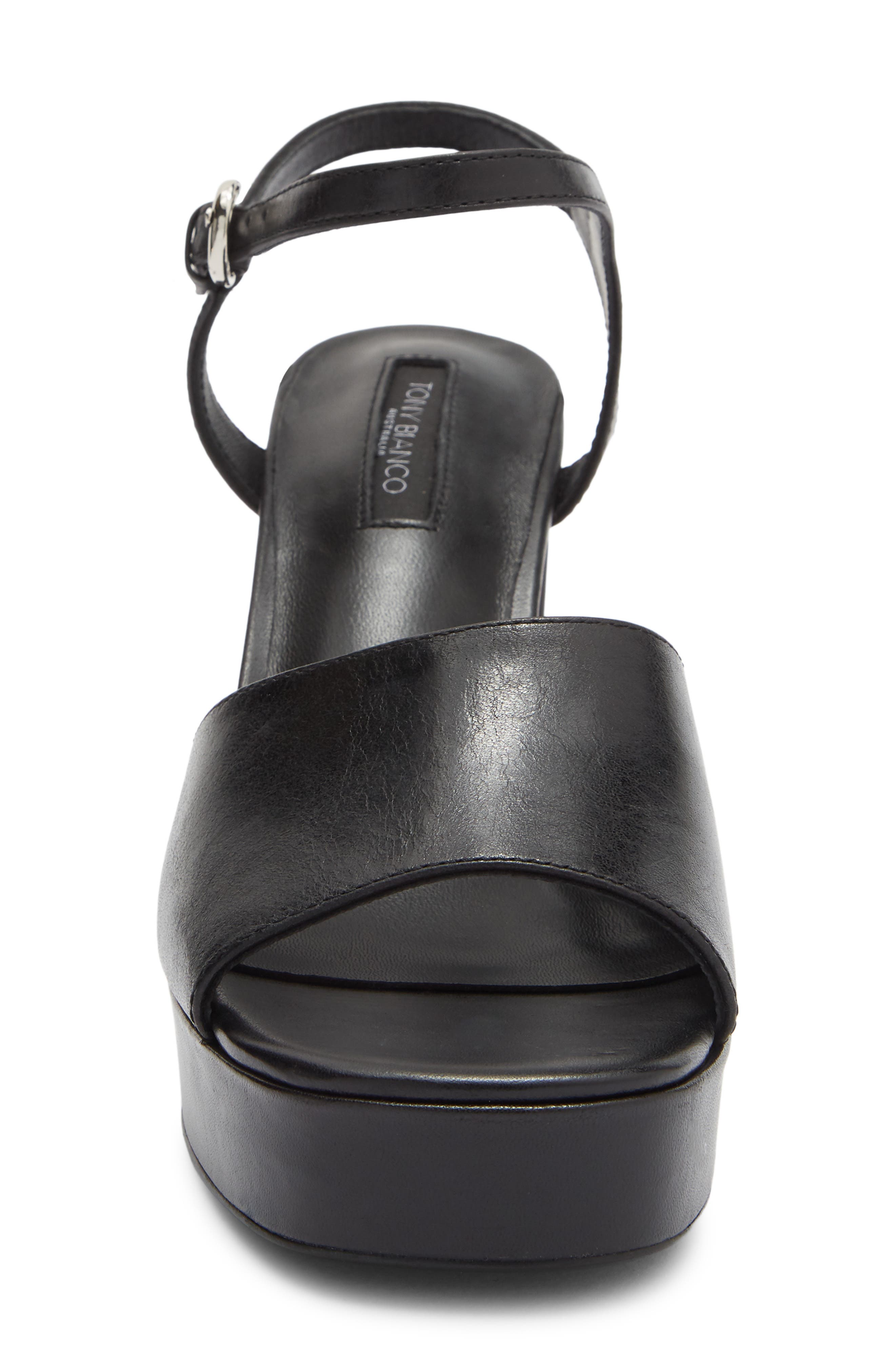 Farrah Ankle Strap Sandal, Alternate, color, BLACK VINTAGE