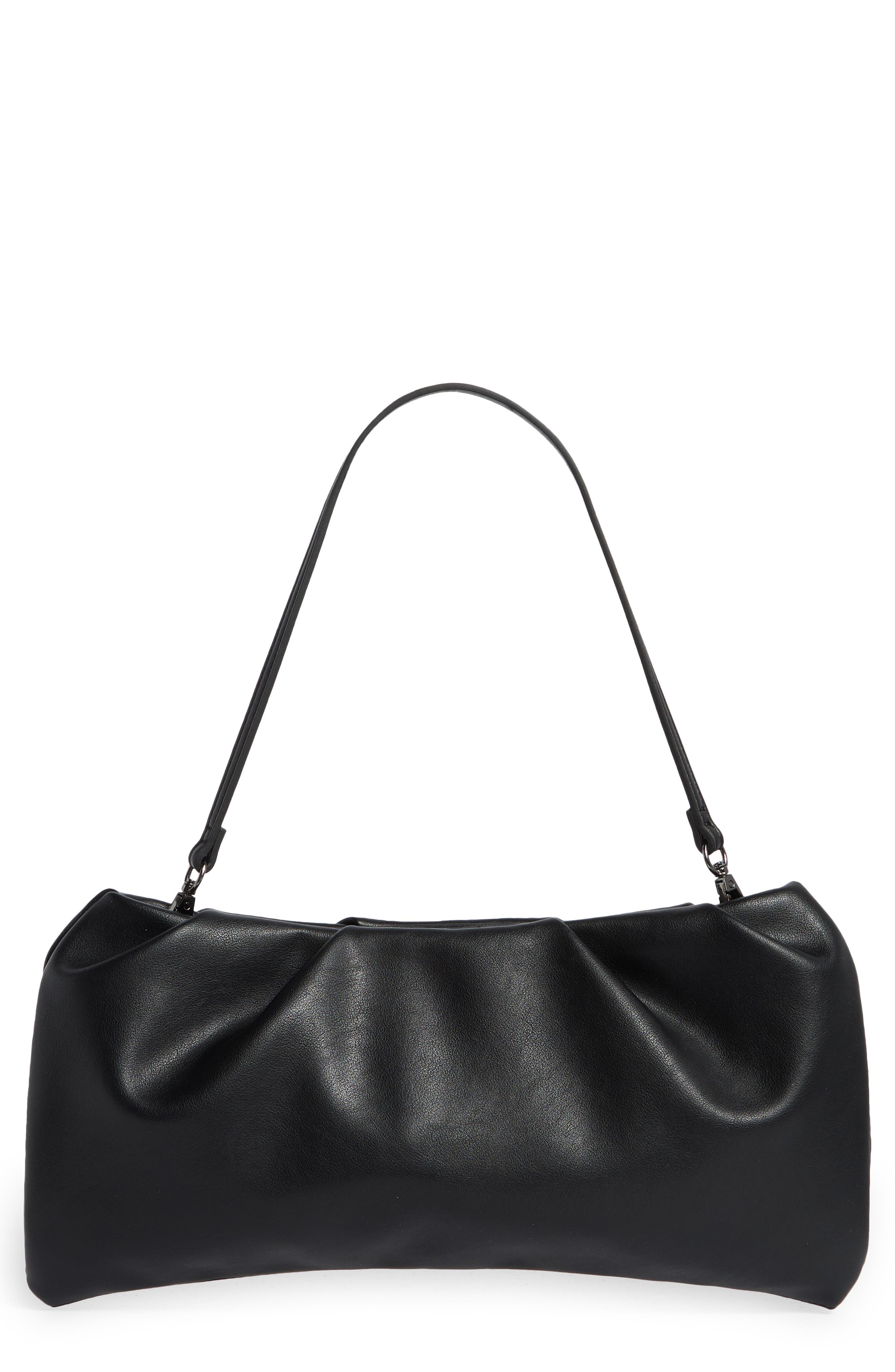 BCBG Ruched Convertible Clutch