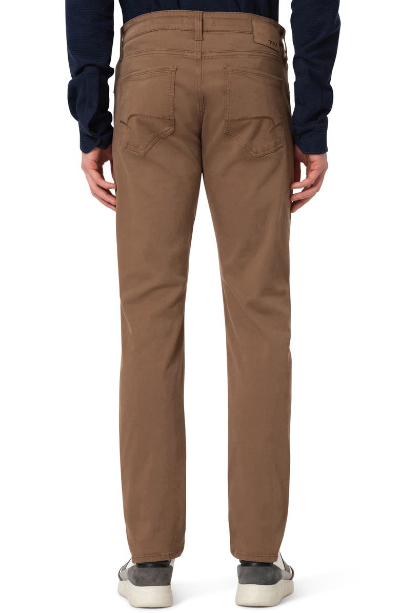 Mavi Jeans Marcus Slim Straight Leg Twill Pants, Alternate, color, Bronze Supermove