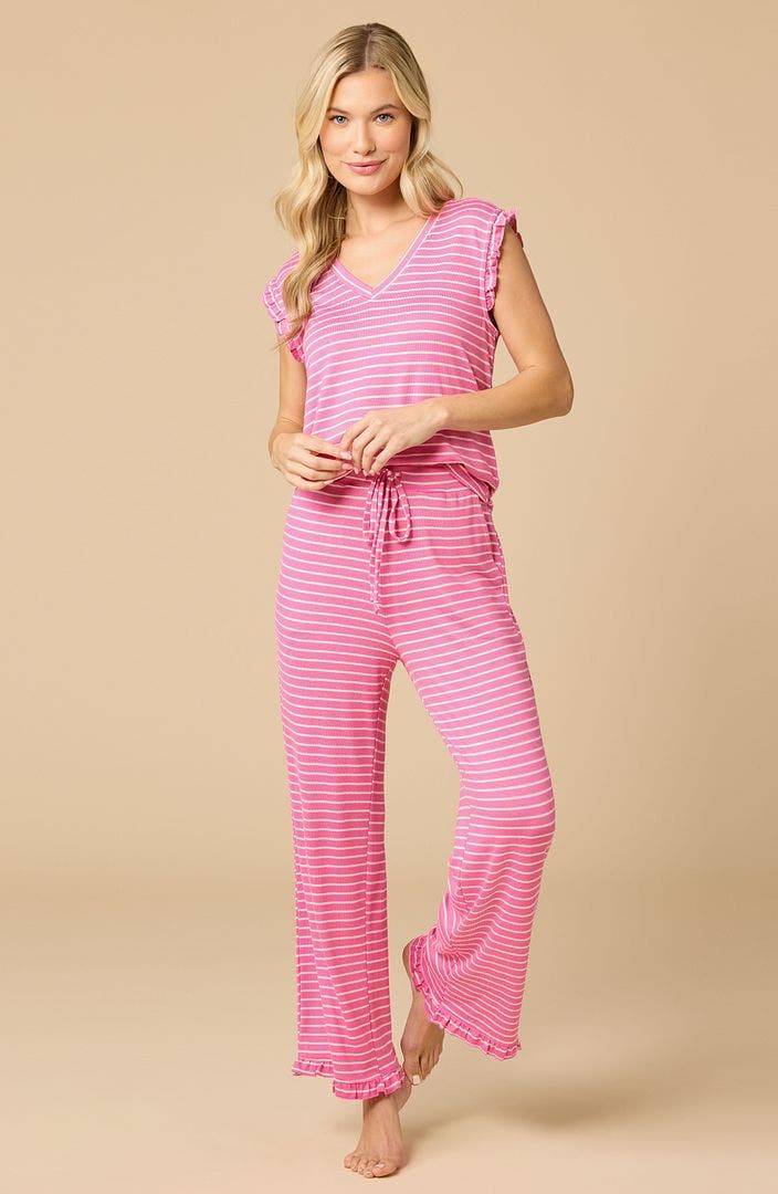 Fuchsia Stripe
