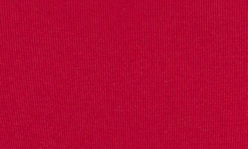Natori Bliss Bare Cotton Hipster Briefs In Red