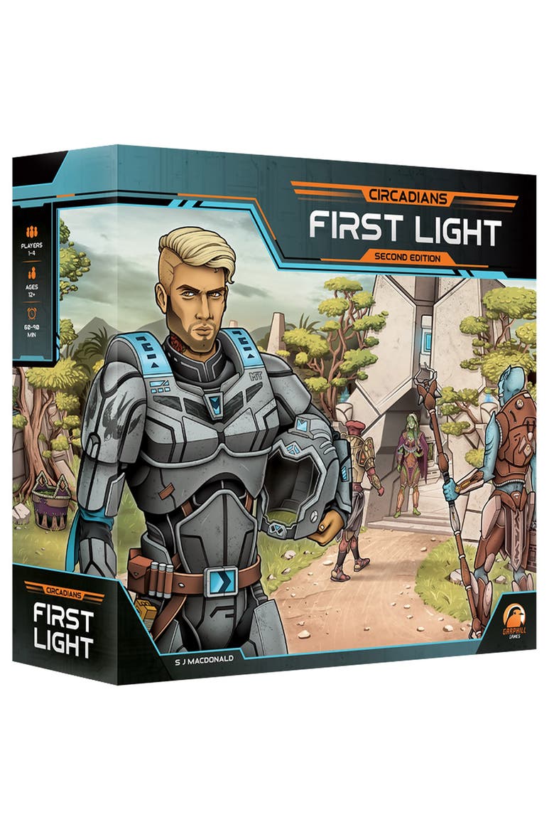 First Light Second Edition Strategy Boardgame, Ages 14+, Main, color, Multicolored