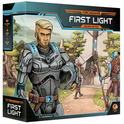 First Light Second Edition Strategy Boardgame, Ages 14+