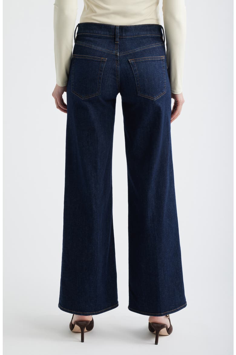 Le Slim Palazzo Low Rise Wide Leg Jeans, Alternate, color, LYRA