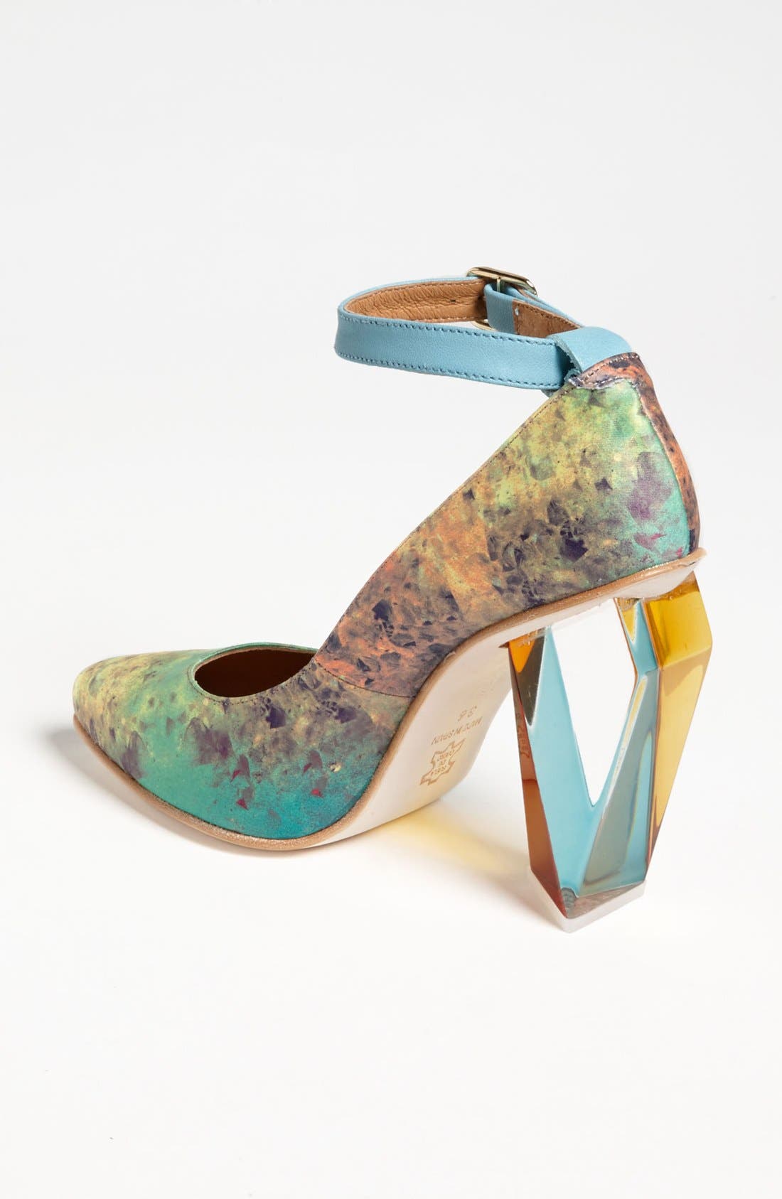 'Tara' Pump, Alternate, color, IVORY MULTI