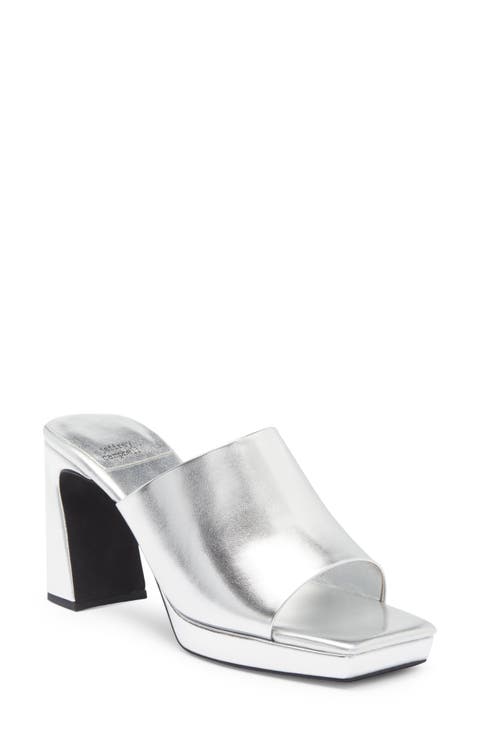 Caviar Platform Slide Sandal (Women)