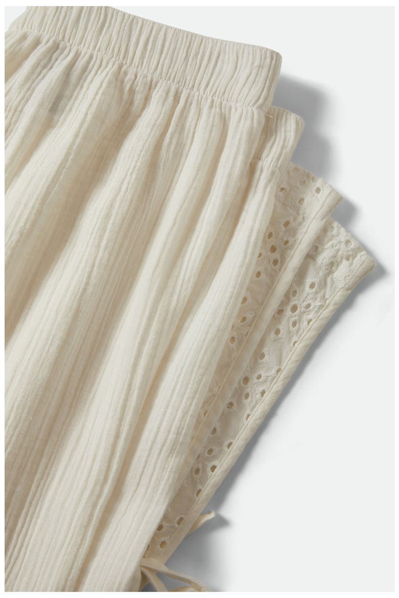 Seaside Eyelet Wide Leg Pants, Alternate, color, OFF WHITE EYELET