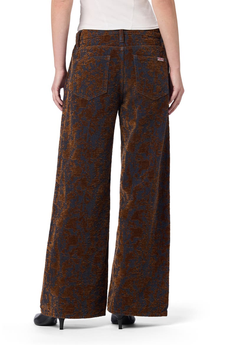 Relaxed Wide Leg Jeans, Alternate, color, CHALET